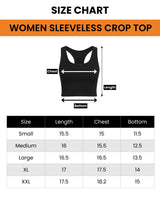 Women Sleeveless Crop Top