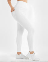 High Waist Full-Length Cotton Tights