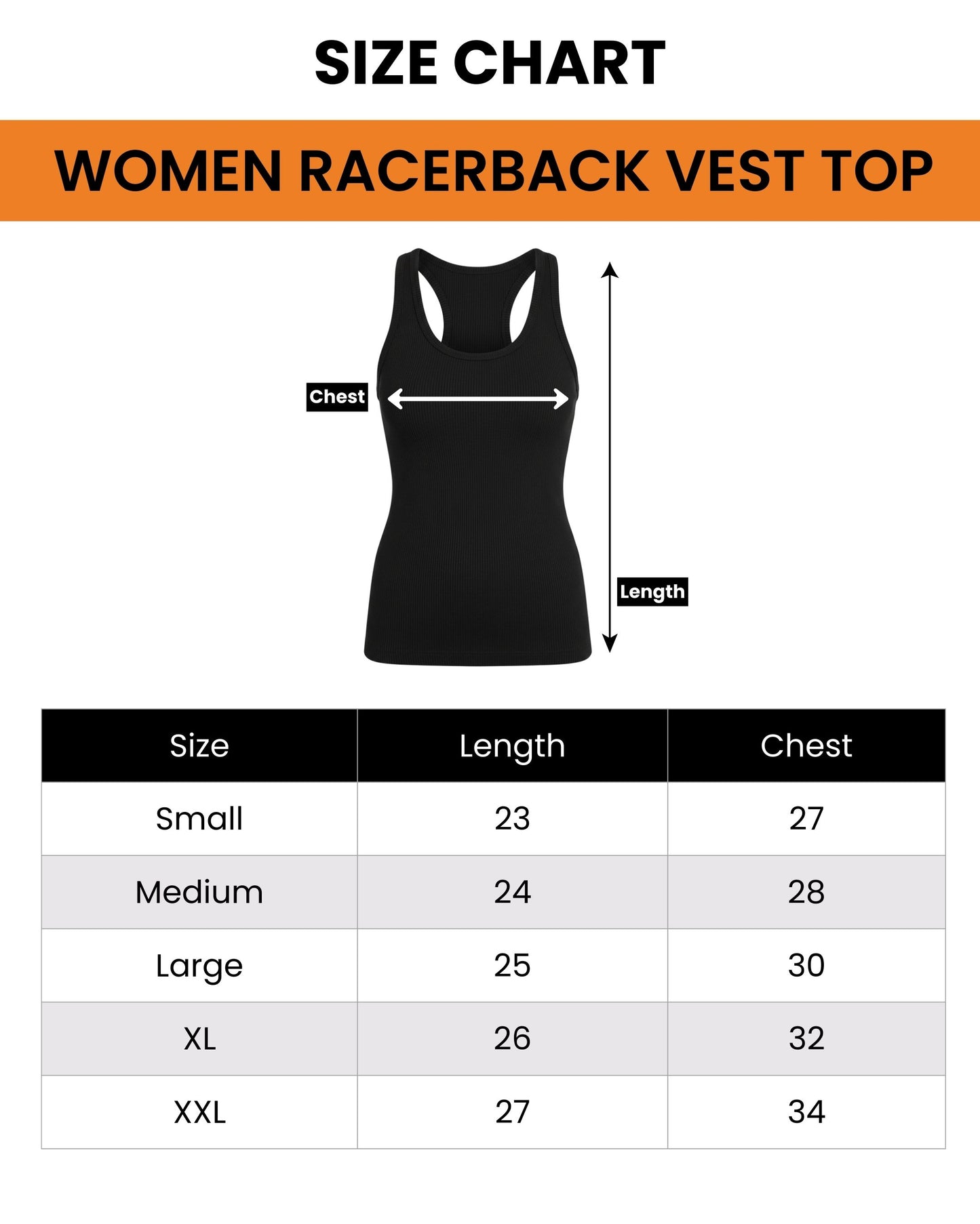 Women Racerback Vest Top
