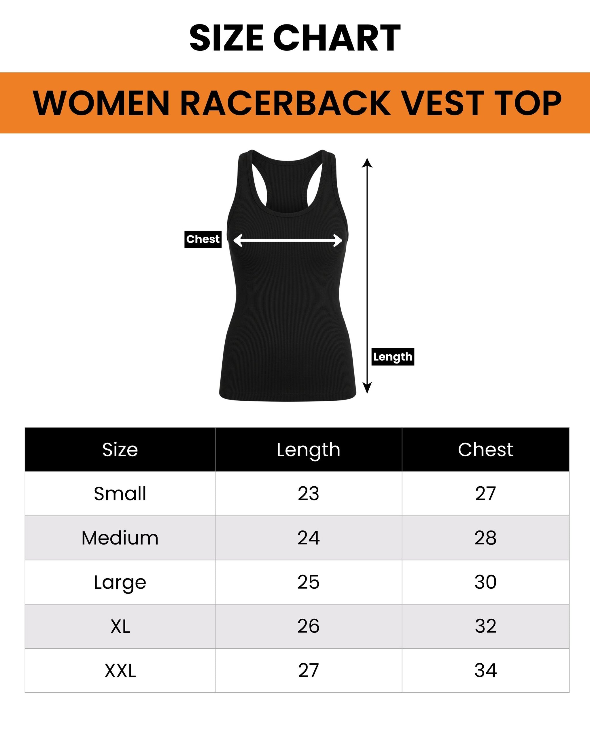 Women Racerback Vest Top